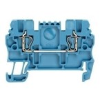 Проходная клемма пружинная ZDU/1.5/BL