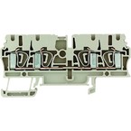 Проходная клемма пружинная двухуровневая ZDK/2.5/2V/BL