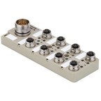 Концентратор M12 сигналов пассивный распределитель (M12) SAI/8/S/4P/FC