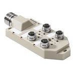 Концентратор M12 сигналов пассивный распределитель (M12) SAI/4/SH/4P/FC