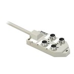 Концентратор M12 сигналов пассивный распределитель (M12) SAI/4/F/5P/CNOMO/10M