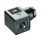 Клапанный штекер гнездо угловое SAIB/VSA/3P/230/9/H/OB