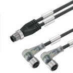 Кабели SAI концентратор сигналов контрольная линия (M12/M12) SAIL/ZW/M12BW/3L1.5U