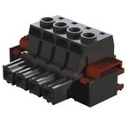 Штекерный соединитель печатной платы BUZ 10.16HP 07 180F AG BK BX