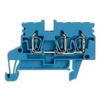 Проходная клемма пружинная ZDU/2.5N/3AN/BL
