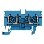 Проходная клемма пружинная ZDU/2.5N/4AN/BL