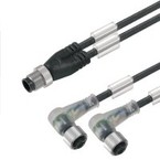 Кабели SAI концентратор сигналов контрольная линия (M12/M12) SAIL/ZW/M12BW/2/4L1.5U