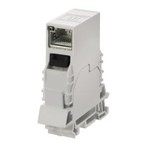 Монтажная рейка розетка IE TO RJ45 C