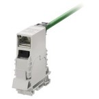 Монтажная рейка розетка IE TO RJ45 FJ P
