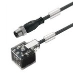 Клапанный штекер вилка прямая A SIL/VS/M12G/0.6U