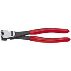 Торцевые черненые кусачки Knipex особой мощности, чёрного цвета, 200 мм