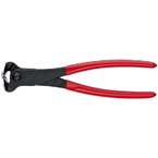 Торцевые черненые кусачки Knipex чёрного цвета, 160 мм