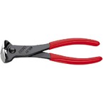 Торцевые черненые кусачки Knipex чёрного цвета, 180 мм