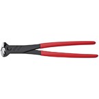 Торцевые черненые кусачки Knipex чёрного цвета, 280 мм