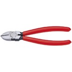 Боковые черненые кусачки Knipex, чёрного цвета, 160 мм