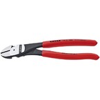 Боковые черненые кусачки Knipex особой мощности, чёрного цвета, 200 мм