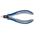 Прецизионные боковые антистатические вороненые кусачки Knipex ESD для электроники, 125 мм