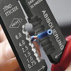 Зажимные вороненые клещи Knipex для опрессовки, 230 мм