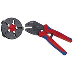 Обжимные вороненые клещи Knipex MultiCrimp, 250 мм