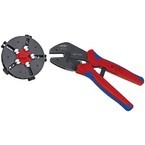 Обжимные вороненые клещи Knipex MultiCrimp, 250 мм