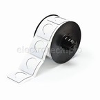 Маркировка под кнопку bbp31/33/35/37 Brady b30ep-169-593-wt,eprep,диаметр отверстия 30,5 мм,выемка, белый, 45.72x45.72 мм, b-593, 190 шт