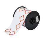 Этикетки вырубные bbp31/33/35/37 Brady вырубная этикетка b30-262-7569-clp4a, белый, 105x155 мм, Глянцевое, b-7569, Винил, 200 шт