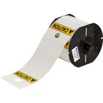 Белый полиэстер без адгезива B30C-255-551-WT, бирки 82,55 * 146,05 мм, 100 шт. (BBP31/33/35/37)