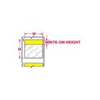 Этикетки Brady WML-311-292-YL / 25,4x31,75мм, B-292