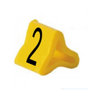 Маркер на провод 0,2-0,75 мм PY 01/3, жёлтый:2 К