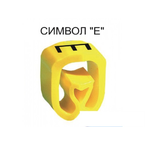 Маркер на провод 2,5-16,0 мм PA 2/4, жёлтый:E Д