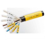 Термоусаживаемая муфта Partex 4,8/2,4 мм, жёлтая, 150 м