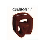 Маркер Partex PA2 символ «1» для диаметра 4,0-10 мм, коричневый/белый, 100 шт./упак