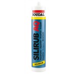 Силиконовый клей-герметик для аквариумов Soudal Silirub AQ, бесцветный, 310 мл