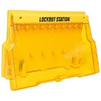 Станция блокировочная на 10-20 замков. Материал: поликарбонат. Габаритные размеры: 558x393x65 мм