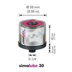 Лубрикатор с цепным маслом Simalube sl 14 (sml210.1214)
