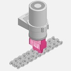 Щетка прямоугольная Simalube 40 мм (sml290.2035)