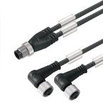 Кабели SAI концентратор сигналов контрольная линия (M12/M12) SAIL/ZW/M12BW/3/1.5U