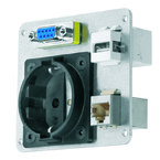 Алюминиевая пластина FC RS D9 RJ45 USB 230