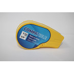 BM21-375-595-WT - лента виниловая для BMP21-Plus, BMP210 9.53мм/6.4м, черная на белом, аналог brd142800 (Китай)