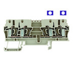Проходная клемма пружинная ZDU/2.5/2X2AN/OR