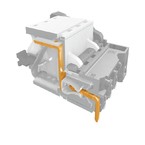 Штырьковый соединитель (розетка) 5.08 mm SL/SMT/5.08HC/05/90F/1.5SN/BK/BX