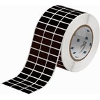 Полиэстер для маркировки Brady tht-5-8117-10 этикетки, черный,матовый, 25.4x12.7 мм, b-8117,Полиэстер, 10000 шт