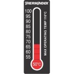 Этикетки обратимые Brady til-7-50c-100c обратимая этикетка,11-уровневая индикация температуры 50-100°c каждые пять градусов,в упаковке, 18x51 мм, 10 шт