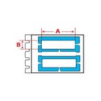 Этикетки Brady BPT-105U-7596-5-YL