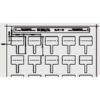 Этикетки Brady ELAT-45-425 / 30x10мм, B-425