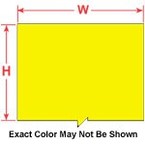 Этикетки Brady BPTC-63-439-YL / 63мм