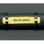 Бирка под два хомута Brady hcm-60x10-b7643-yl