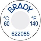 Этикетки Brady этикетка индикатор температур til-1-60c / 140f-dia,в упаковке, 13 мм, 60 шт