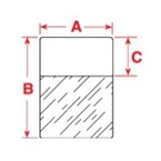 Этикетки Brady XSL-34-427 / 38,1x152,4мм, B-427