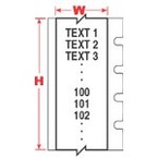 Этикетки Brady этикетка xc-240-498, 6.1x6000 мм